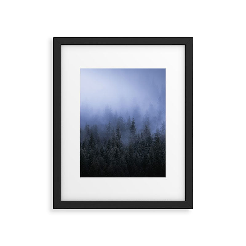 Foggy Forest Framed Art Print Gallery Image 5