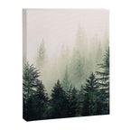Foggy Pine Trees Canvas Print Gallery Image 6