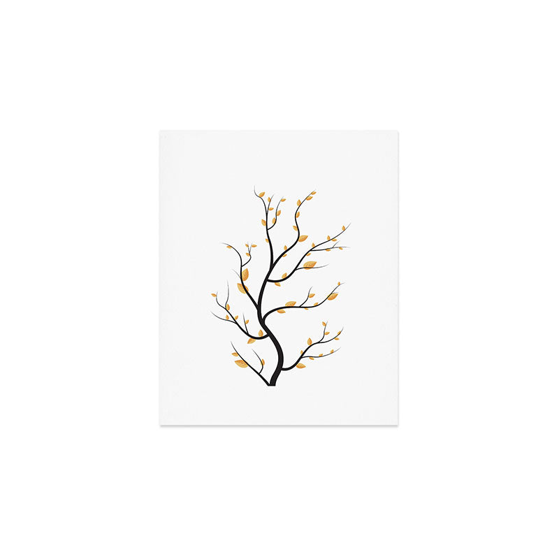 golden leaves Art Print Gallery Image 1
