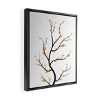 golden leaves Framed Canvas Print Gallery Image 2