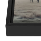 Horses in the Mist I Framed Canvas Print Gallery Image 3