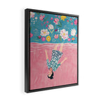 In the Garden of Her Mind Framed Canvas Print Gallery Image 2