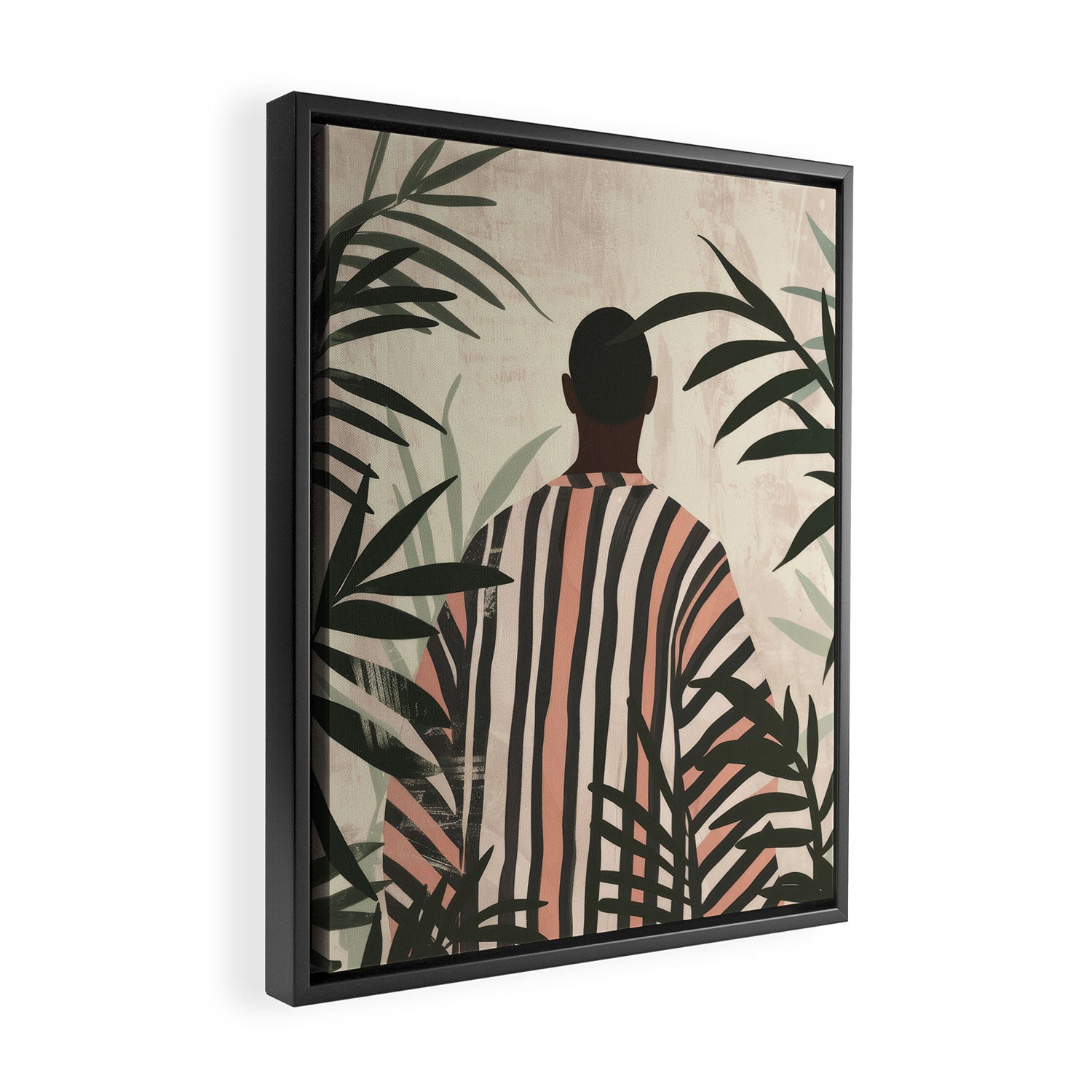Jungle Silence Framed Canvas Print Gallery Image 2