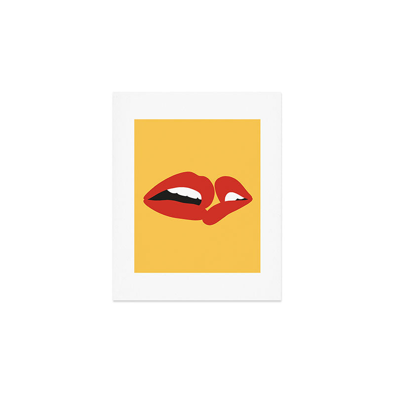 Kiss 01 Art Print Gallery Image 1