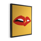 Kiss 01 Framed Canvas Print Gallery Image 2
