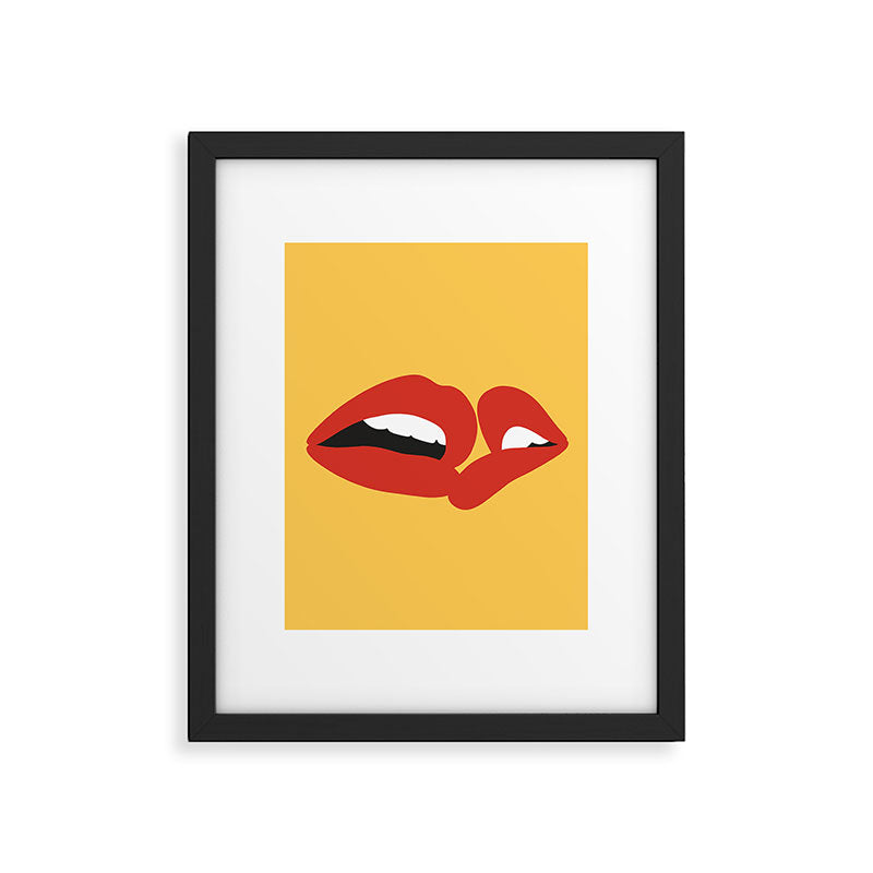 Kiss 01 Framed Art Print Gallery Image 6