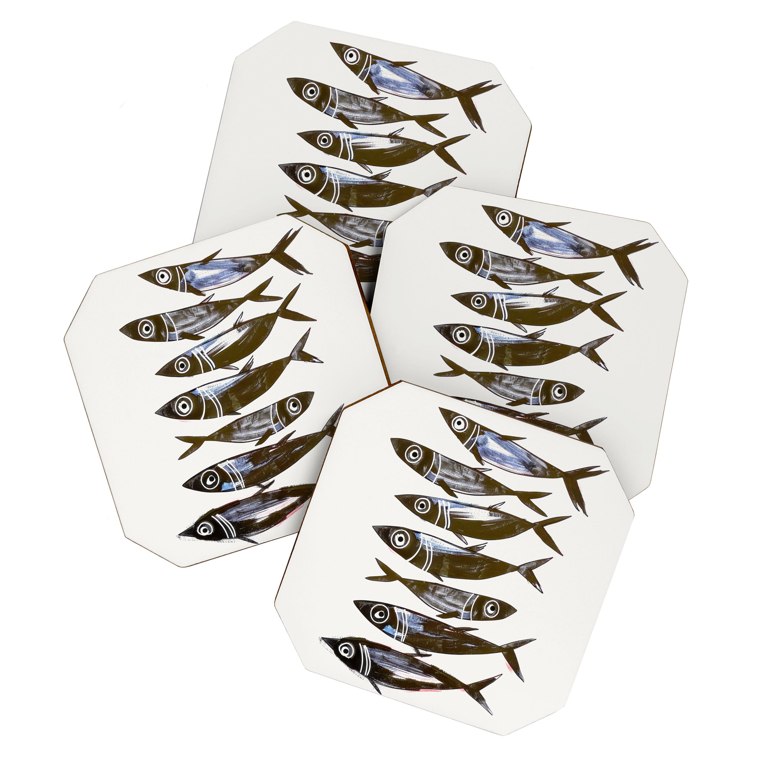 Line Fish Coaster Gallery Image 1