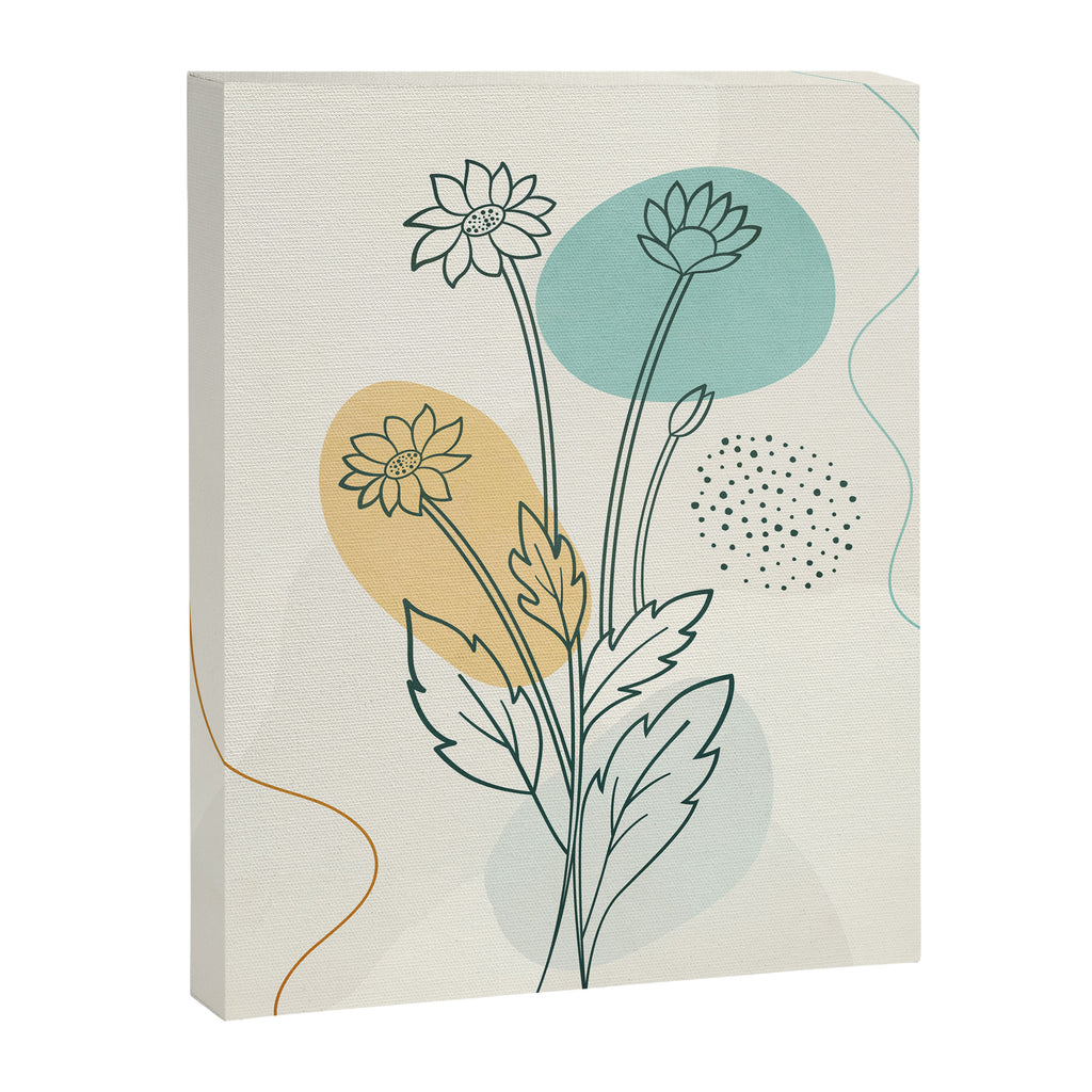 Little Line Flowers Canvas Print Gallery Image 6
