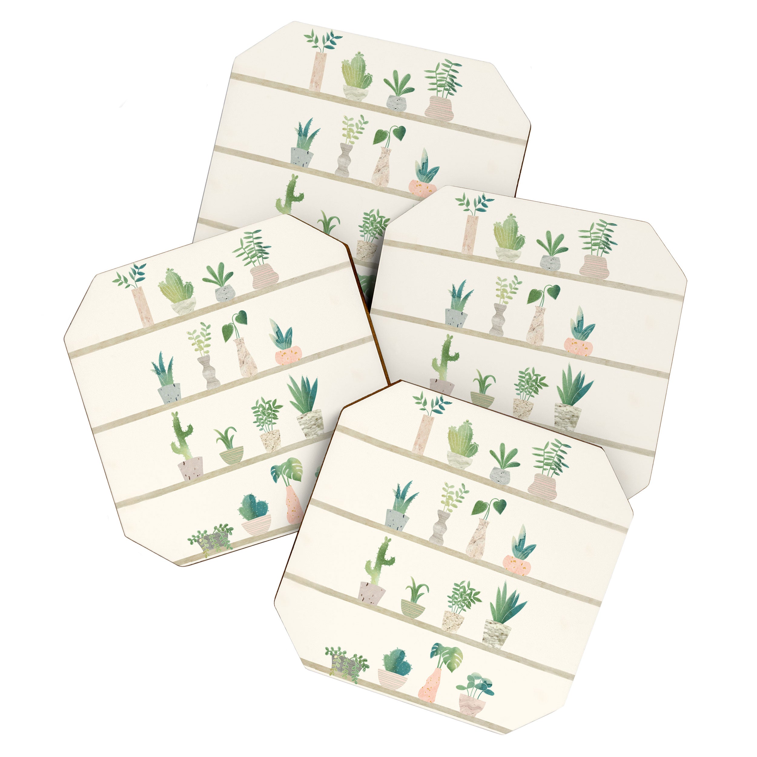 Little Plant Pots Coaster Gallery Image 1