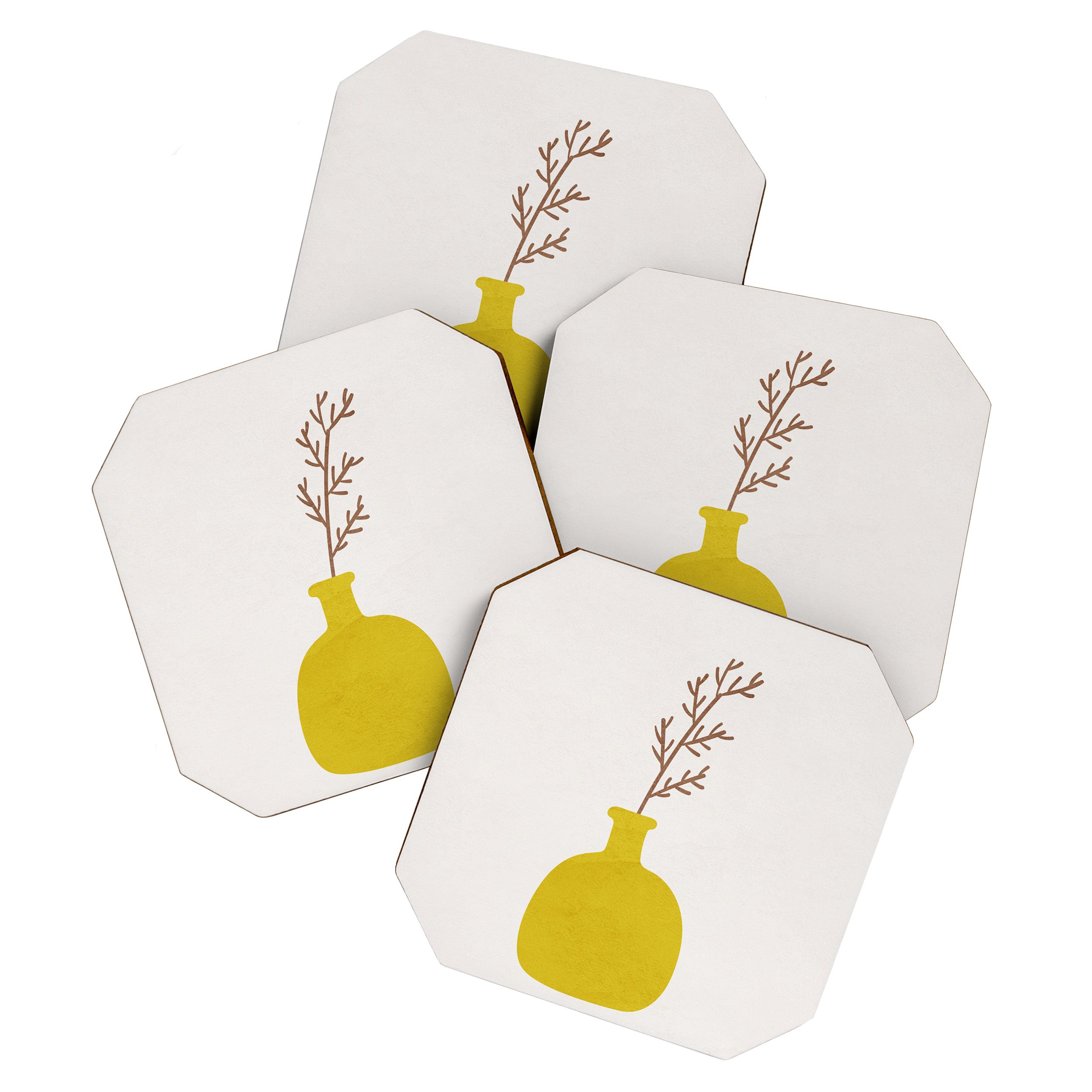 Little Vase Design 3 Coaster Gallery Image 1