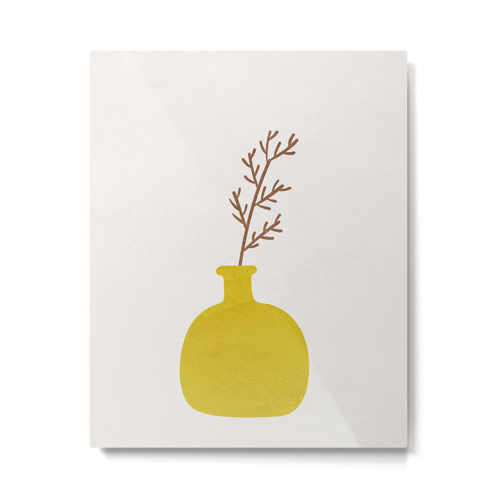 Little Vase Design 3 Metal Print Gallery Image 1