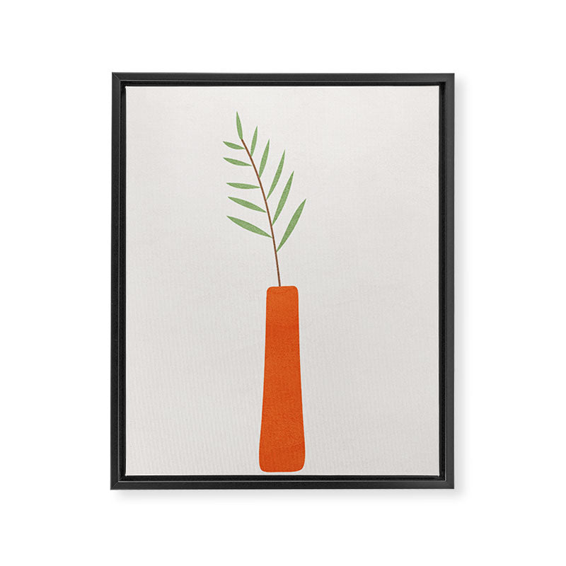 Little Vase Design Framed Canvas Print Gallery Image 6