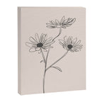 Minimal Line Art Flowers 6 Canvas Print Gallery Image 6
