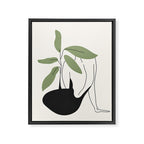 Minimal Line Shade 2 Framed Canvas Print Gallery Image 6