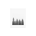 Misty Forest Art Print Gallery Image 1
