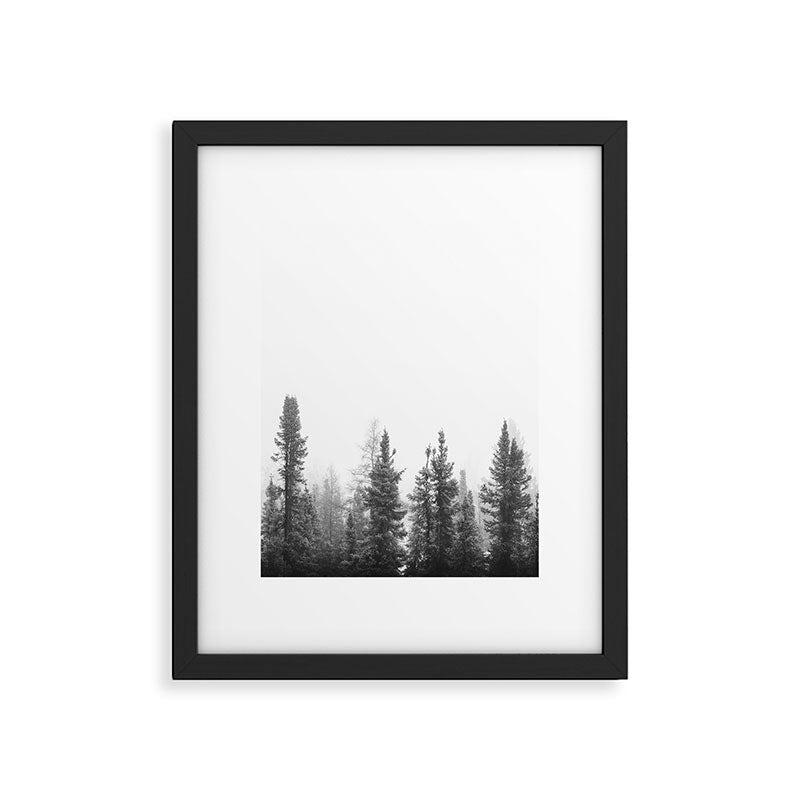Misty Forest Framed Art Print Gallery Image 5
