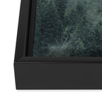 Misty Pines 2 Framed Canvas Print Gallery Image 3