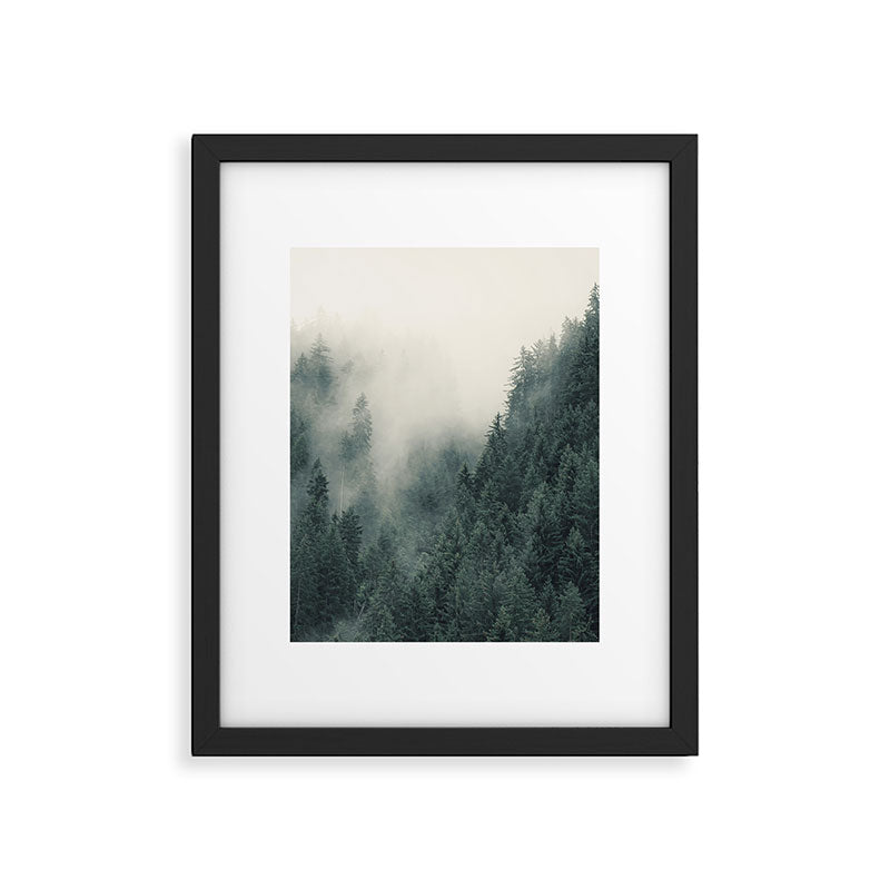 Misty Pines 2 Framed Art Print Gallery Image 5