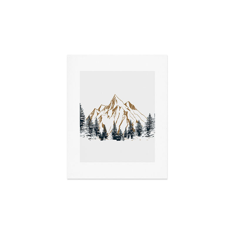 mountain 4 Art Print Gallery Image 1