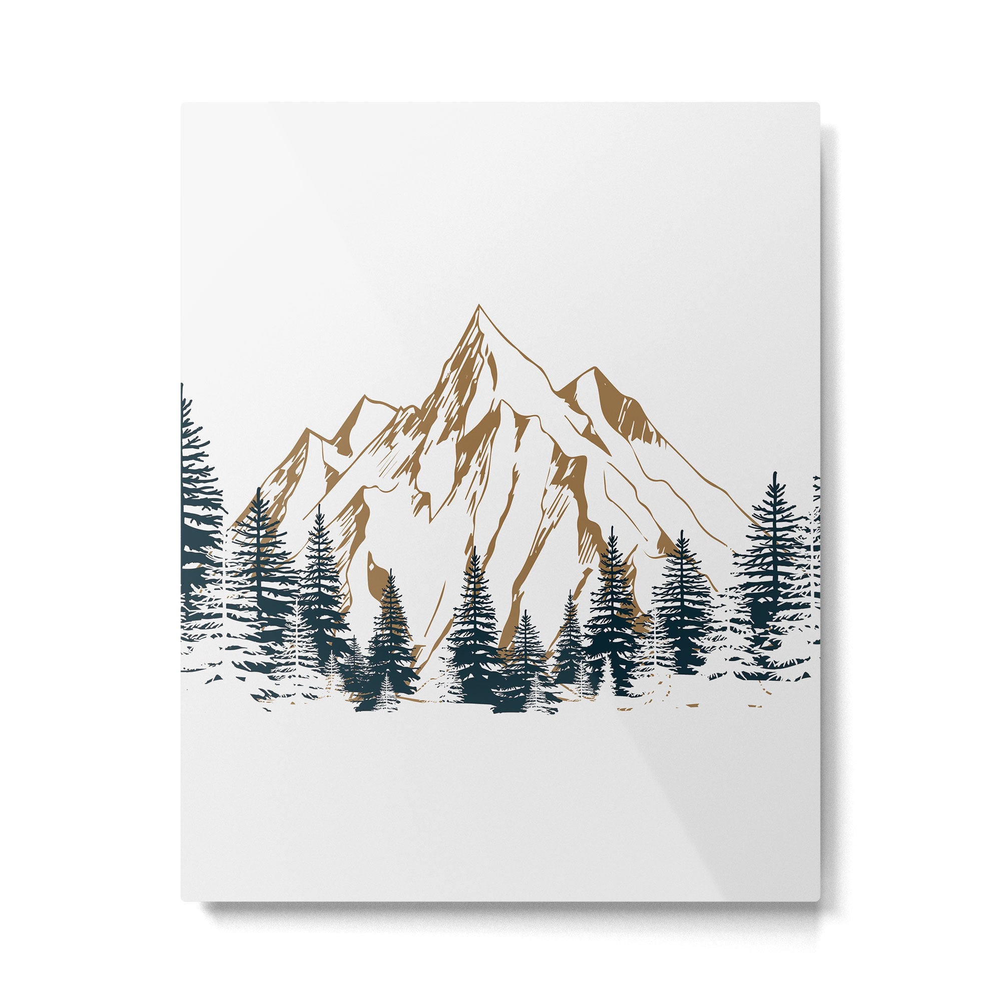 mountain 4 Metal Print Gallery Image 6