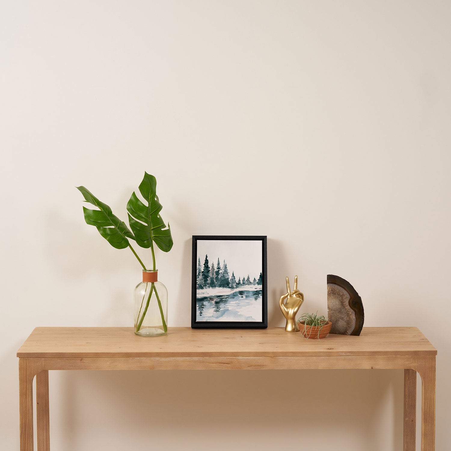 Mountain River Framed Canvas Print Gallery Image 4