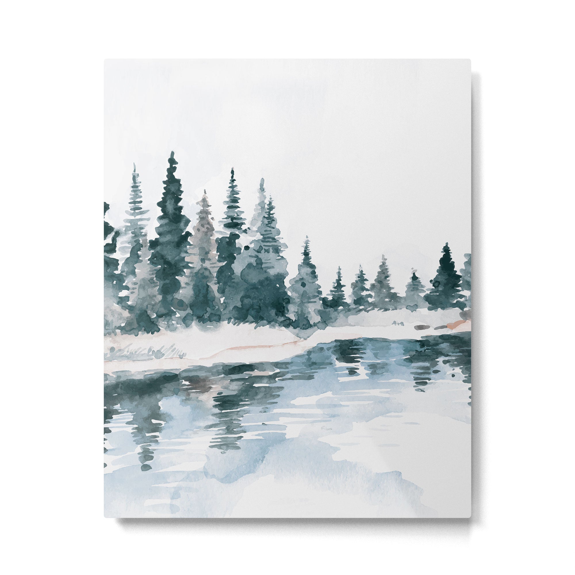 Mountain River Metal Print Gallery Image 6
