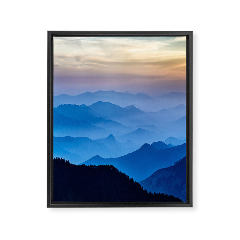 Mountains 11 Framed Canvas Print Gallery Image 8