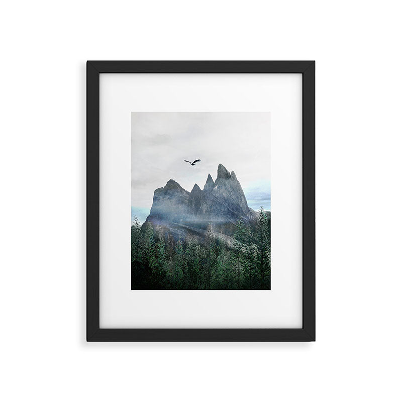 Mountains 13 Framed Art Print Gallery Image 5
