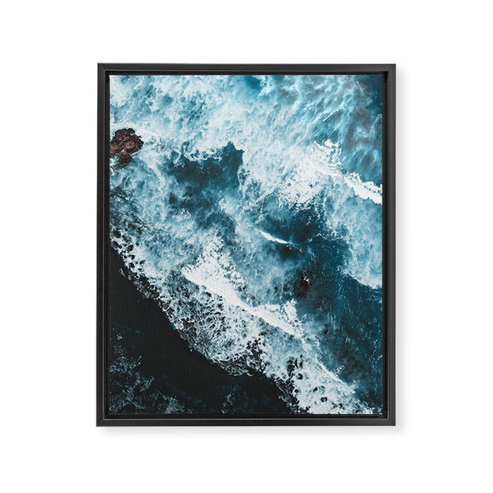 Ocean Framed Canvas Print Gallery Image 1