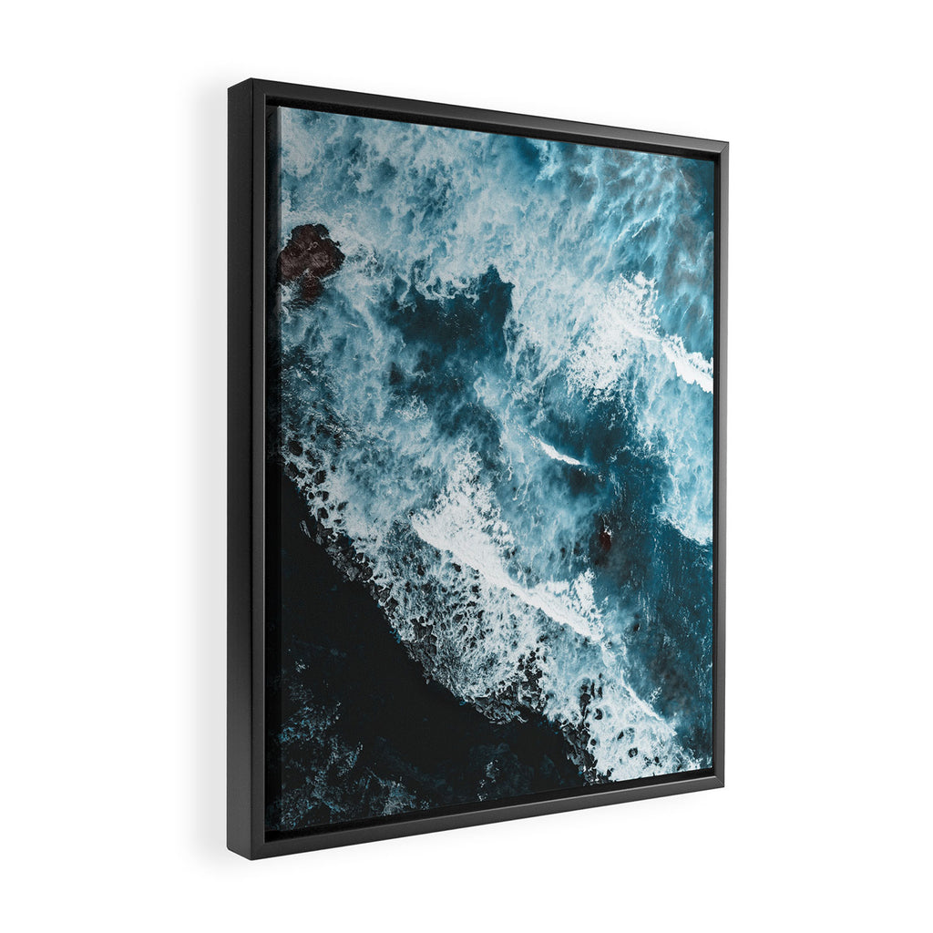 Ocean Framed Canvas Print Gallery Image 2