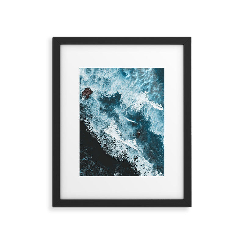 Ocean Framed Art Print Gallery Image 5