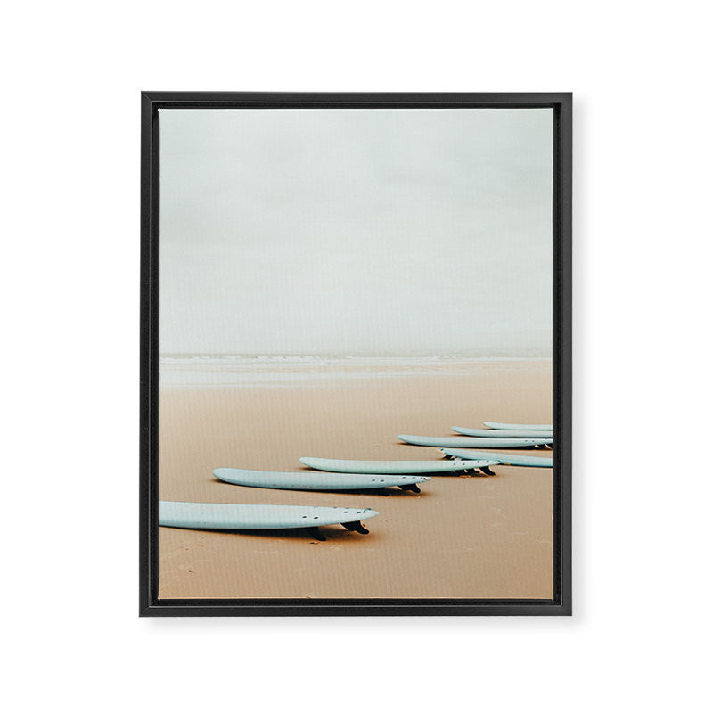 Out Surfing 2 Framed Canvas Print Gallery Image 8