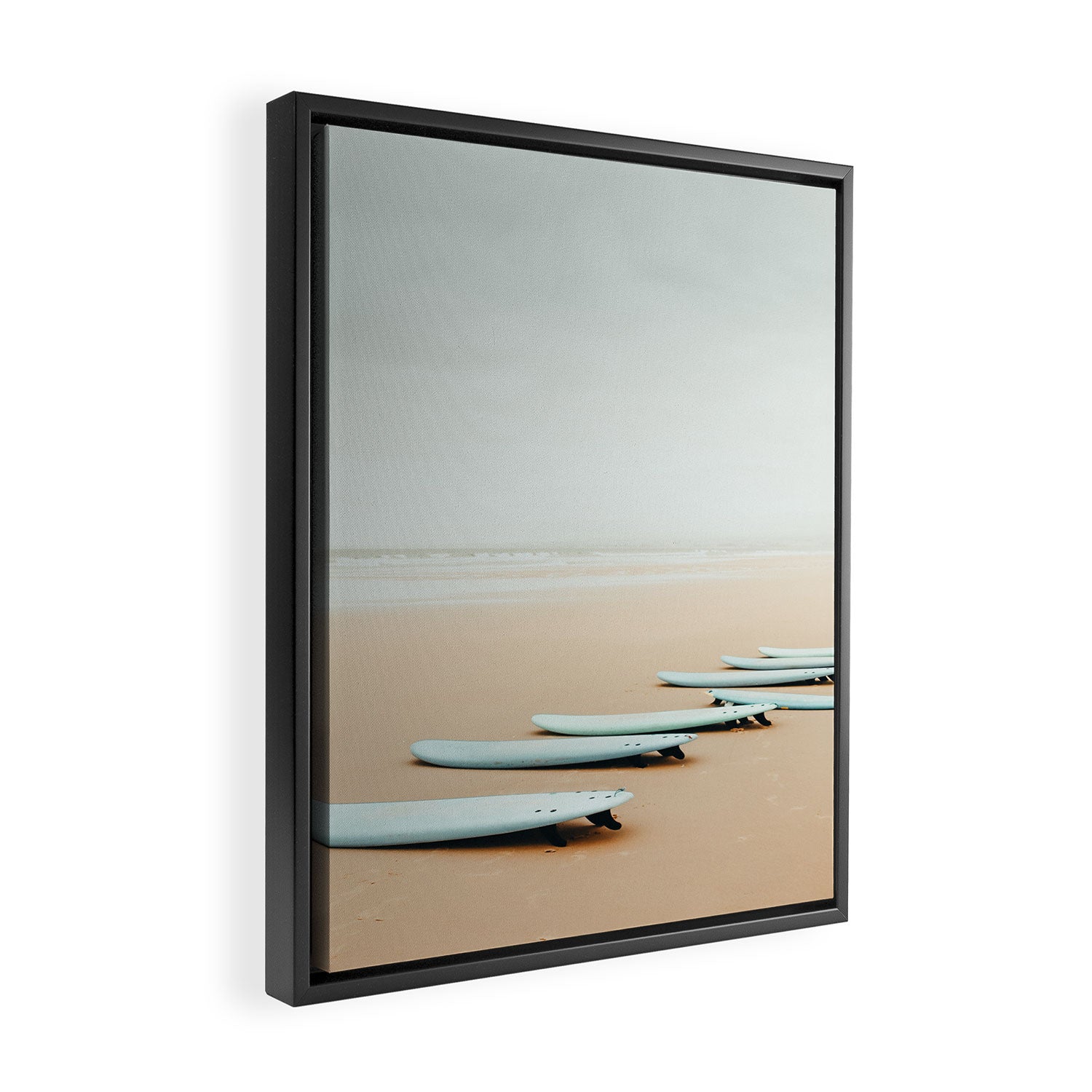 Out Surfing 2 Framed Canvas Print Gallery Image 2