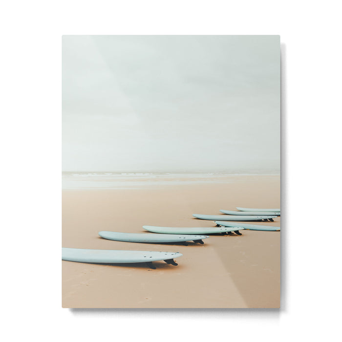 Out Surfing 2 Metal Print Gallery Image 1
