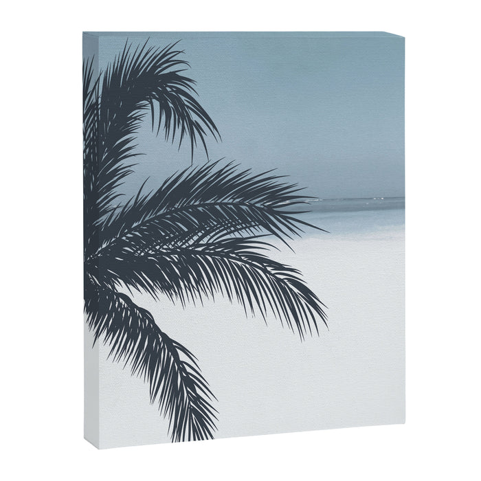 Palm and Ocean Canvas Print Gallery Image 1