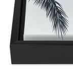 Palm and Ocean Framed Canvas Print Gallery Image 3