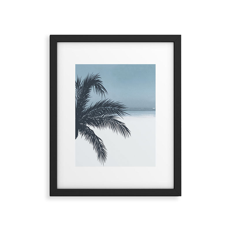 Palm and Ocean Framed Art Print Gallery Image 5