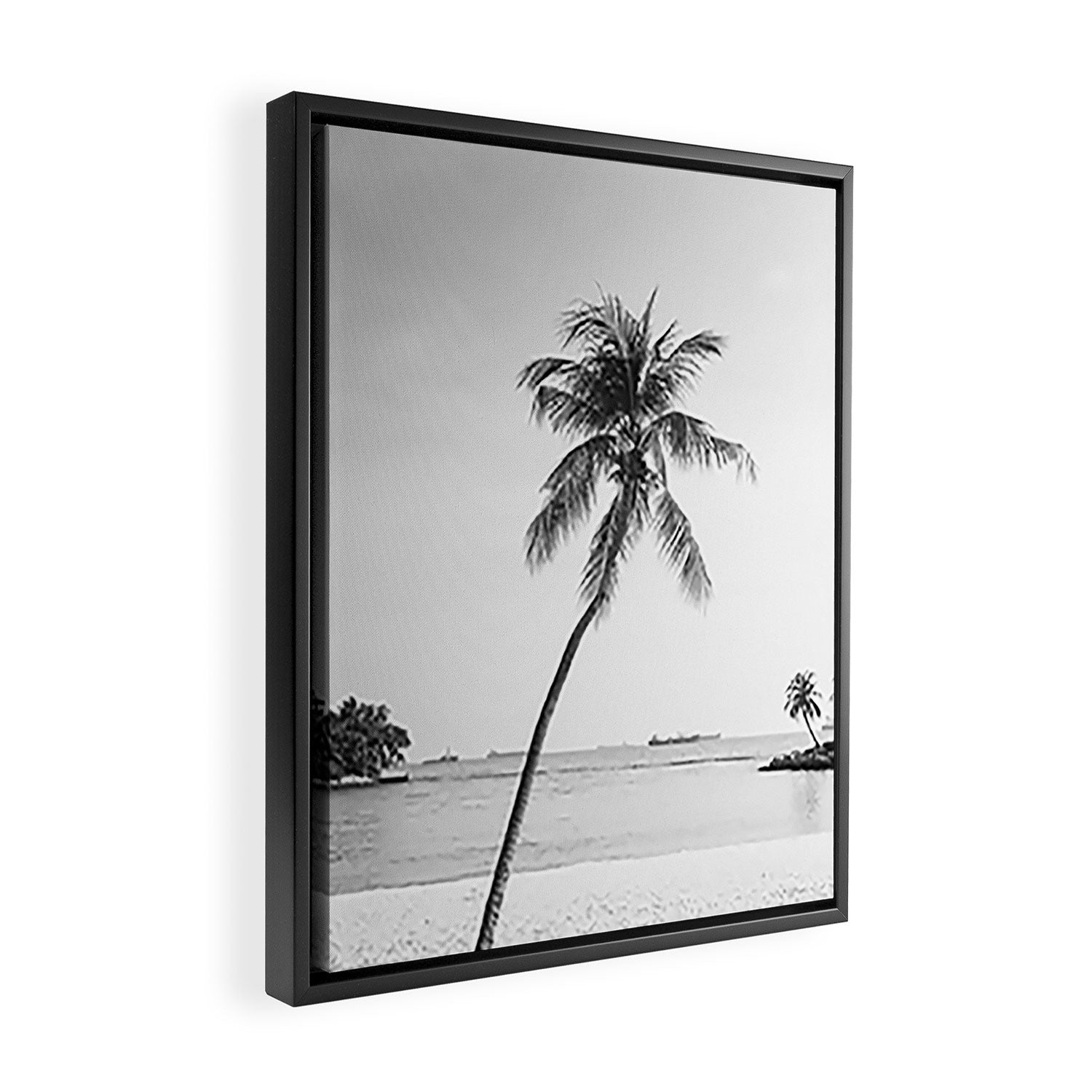 Palm Trees 16 Framed Canvas Print Gallery Image 2