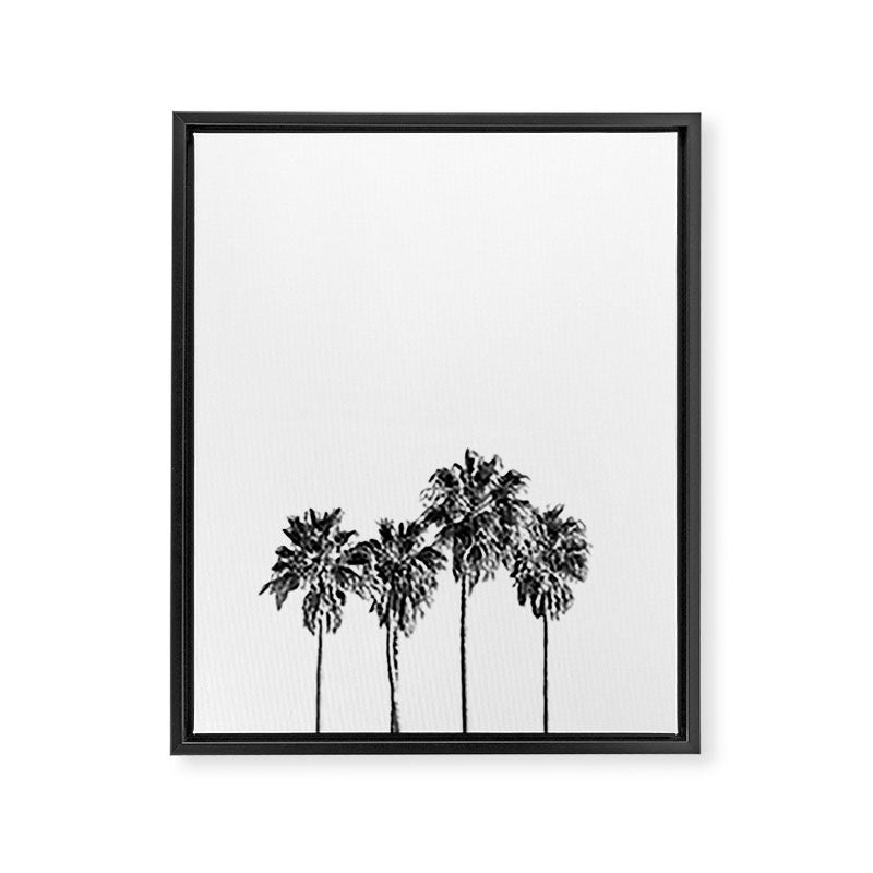 Palm trees 3 Framed Canvas Print Gallery Image 6