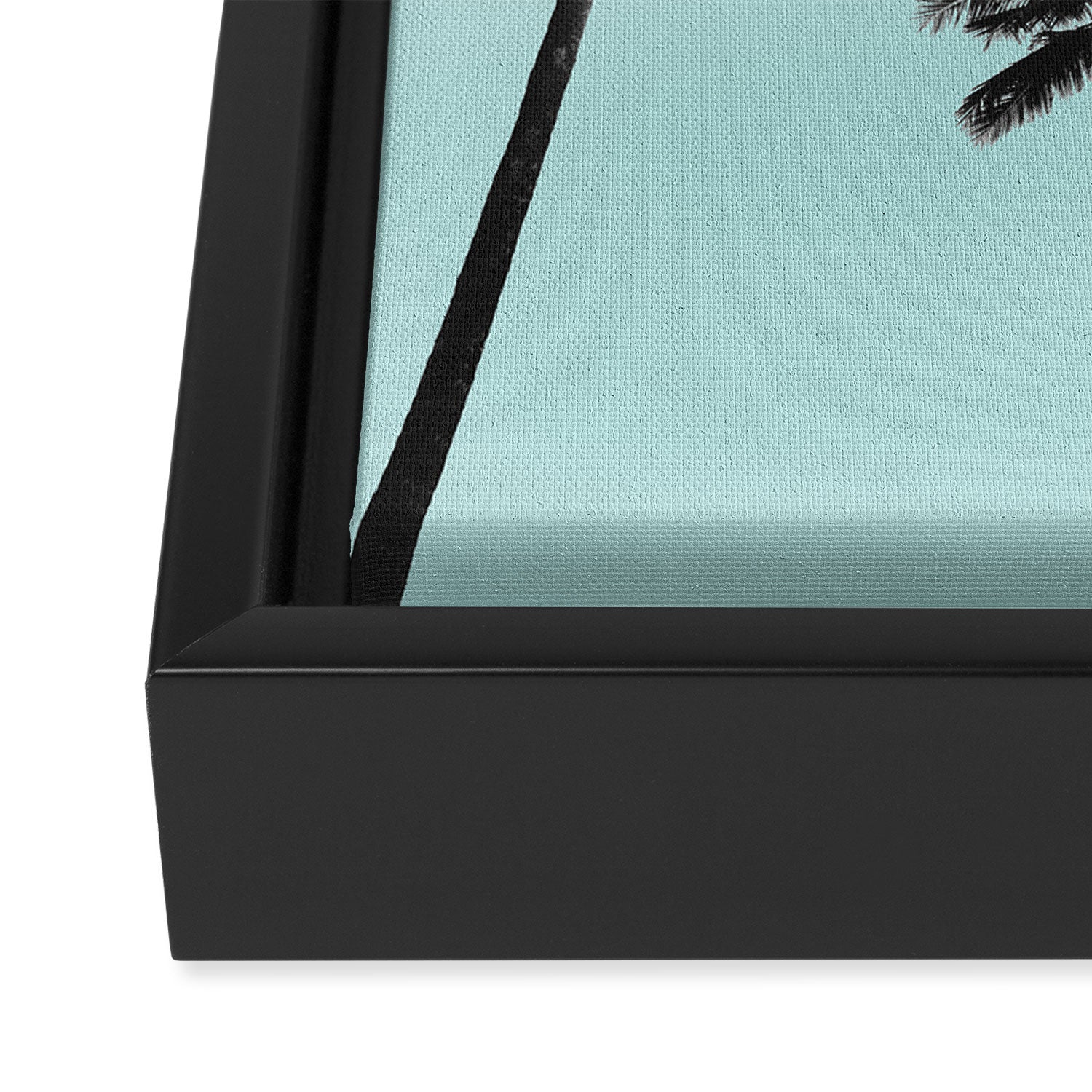 Palm trees 5 Framed Canvas Print Gallery Image 3