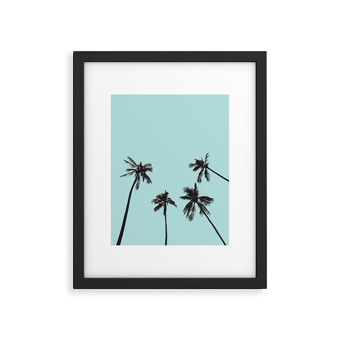 Palm trees 5 Framed Art Print Gallery Image 1