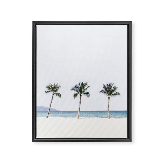 Palm trees 6 Framed Canvas Print Gallery Image 1