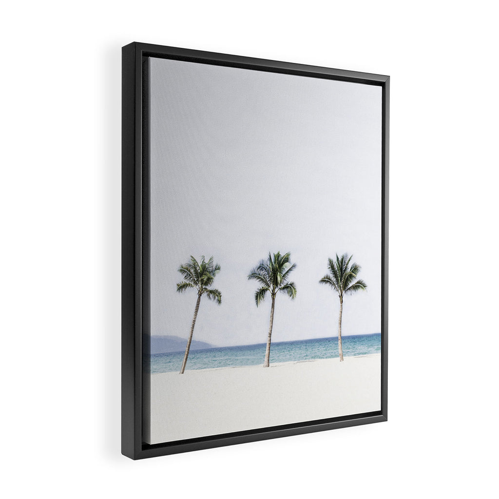 Palm trees 6 Framed Canvas Print Gallery Image 2