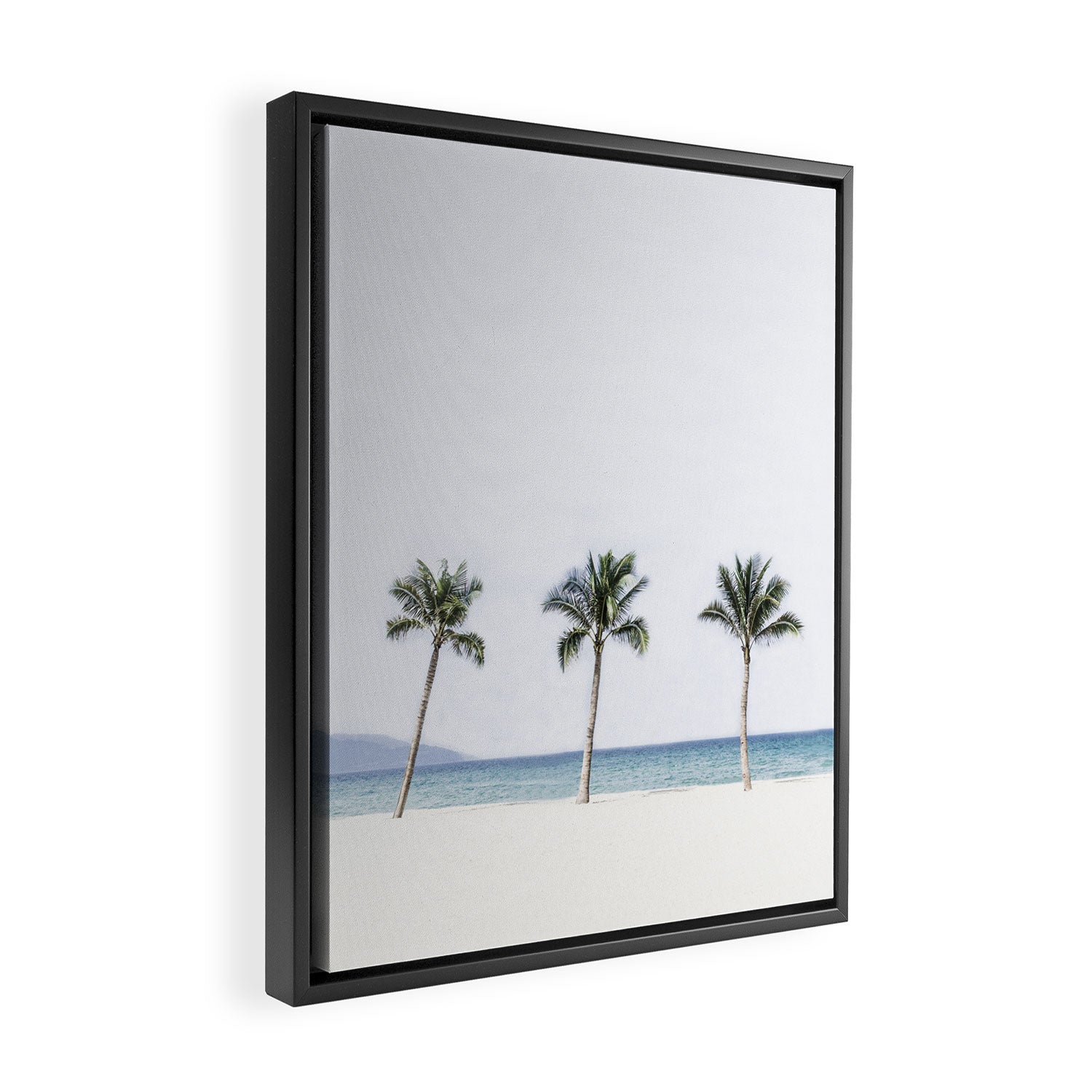 Palm trees 6 Framed Canvas Print Gallery Image 2