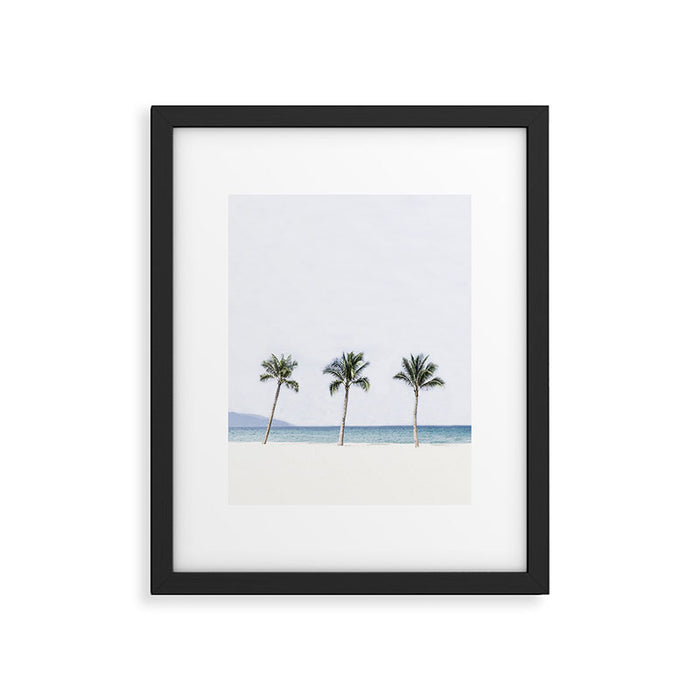 Palm trees 6 Framed Art Print Gallery Image 1