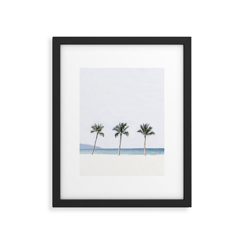 Palm trees 6 Framed Art Print Gallery Image 5