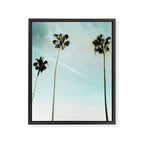 Palm Trees Framed Canvas Print Gallery Image 6