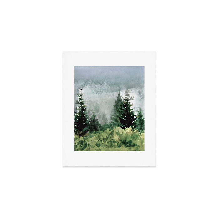 Pine Trees 2 Art Print Gallery Image 1