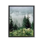 Pine Trees 2 Framed Canvas Print Gallery Image 8