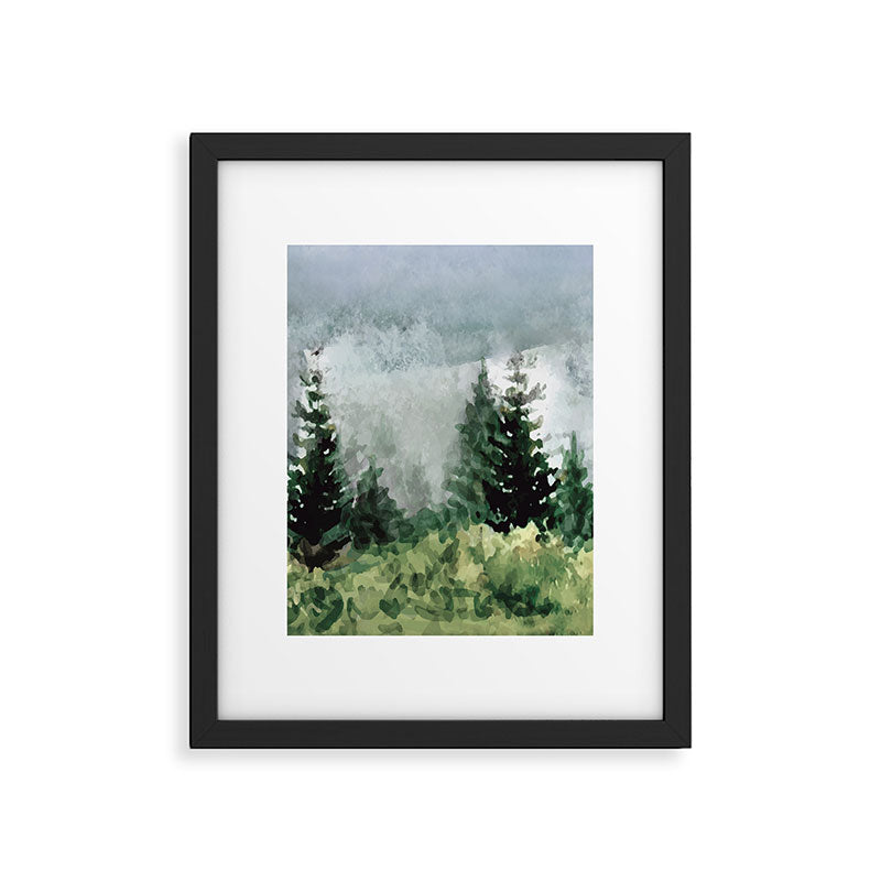 Pine Trees 2 Framed Art Print Gallery Image 6